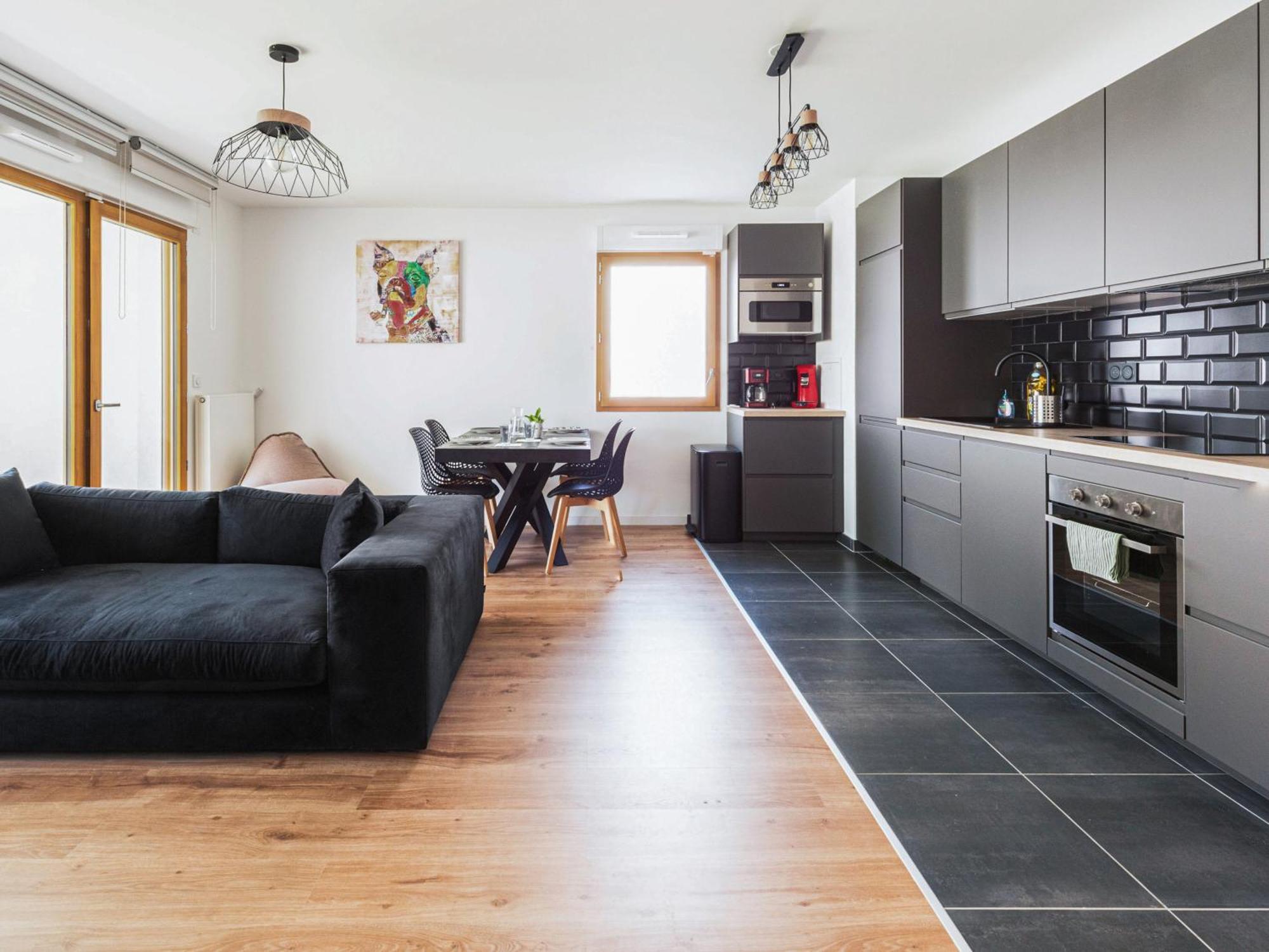 Cosygreen77 Modern Apartment With Garden And Parking Magny-le-Hongre Luaran gambar